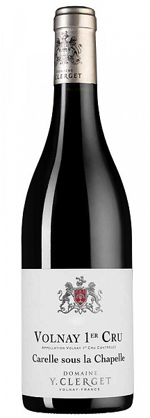 Вино Domaine Yvon Clerget Volnay Premier Cru Carelle sous la Chapelle 2019 г. 0.75 л