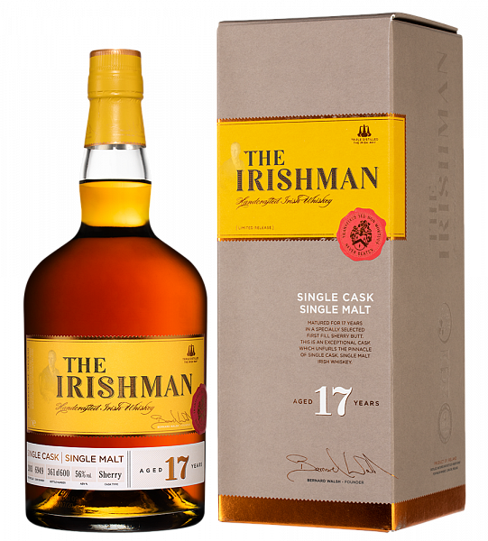 Виски The Irishman 17 Year Old 0.7 л Gift Box