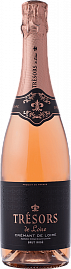 Игристое вино Joseph Verdier Tresors de Loire Brut Rose Cremant de Loire 0.75 л