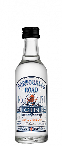 Джин Portobello Road London Dry Gin 0.05 л