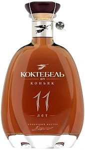 Коньяк Коктебель 11 Лет 0.5 л