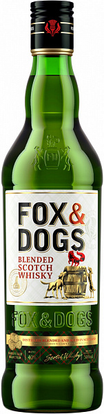 Виски Fox and Dogs Russia 0.5 л