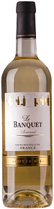 Белое Полусладкое Вино Le Banquet Blanc Moelleux 0.75 л