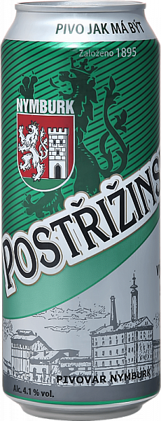 Пиво Postrizinske Vycepni Svetle Can 0.5 л