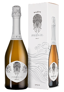 Белое Брют Игристое вино Medusa Brut Felix Solis 0.75 л Gift Box