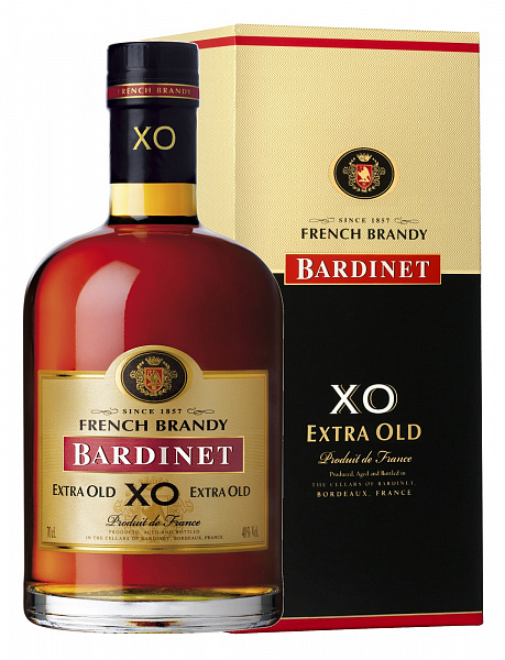 Бренди Bardinet XO Extra Old 0.7 л Gift Box