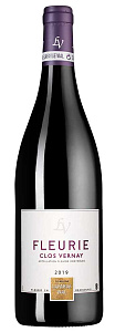 Красное Сухое Вино Fleurie Clos Vernay 2020 г. 0.75 л