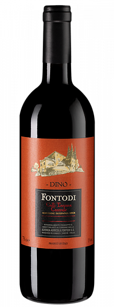 Вино Dino Fontodi 2019 г. 0.75 л