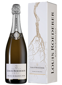 Шампанское Louis Roederer Brut Blanc de Blancs 0.75 л Gift Box Grafika