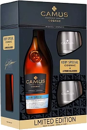 Коньяк Camus VS 0.7 л Gift Box Set 2 Glass