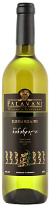 Белое Сухое Вино Palavani Tsinandali White Black Label 0.75 л