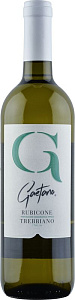 Белое Сухое Вино Gaetano Trebbiano Rubicone IGT 0.75 л