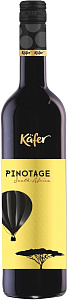Красное Сухое Вино Kafer Pinotage 0.75 л