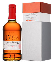 Виски Tobermory Aged 21 Years 0.7 л Gift Box