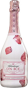 Розовое Полусладкое Игристое вино Schlumberger On Ice Rose 0.75 л