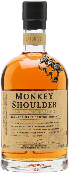 Виски Monkey Shoulder Blended 0.7 л