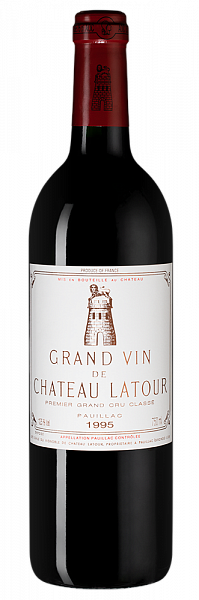 Вино Chateau Latour 1995 г. 0.75 л