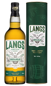 Виски Langs Smooth and Mellow 0.7 л в подарочной упаковке