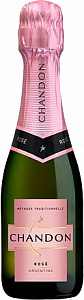 Розовое Брют Игристое вино Chandon Brut Rose 0.187 л