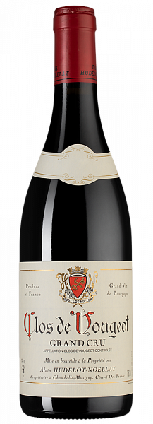 Вино Clos de Vougeot Grand Cru Domaine Hudelot-Noellat 2019 г. 0.75 л