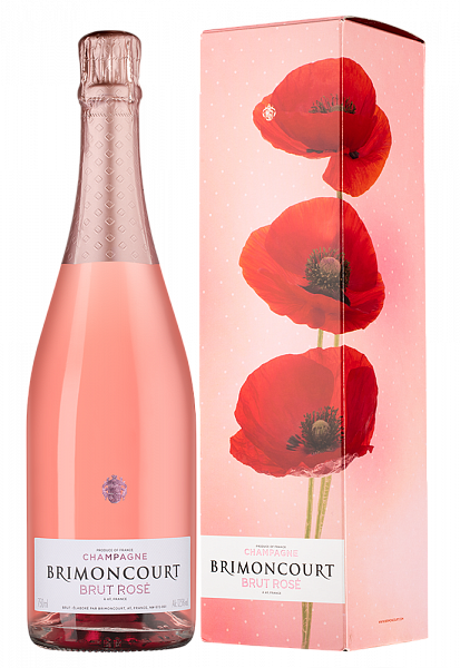 Шампанское Brimoncourt Brut Rose 0.75 л Gift Box