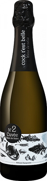 Игристое вино Cock T'est Belle Blanc De Noir Cuvee № 2 0.75 л
