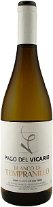 Белое Сухое Вино Pago del Vicario Blanco de Tempranillo 0.75 л