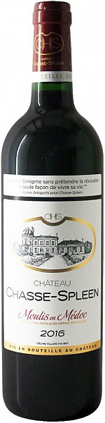 Вино Chateau Chasse-Spleen Moulis-en-Medoc 2016 г. 0.75 л