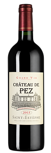 Красное Сухое Вино Chateau de Pez 2015 г. 0.75 л