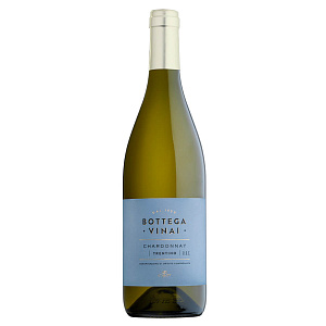Белое Сухое Вино Bottega Vinai Chardonnay 2021 г. 0.75 л