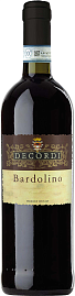 Вино Decordi Bardolino 0.75 л