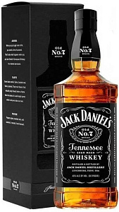 Виски Jack Daniels 1 л Gift Box
