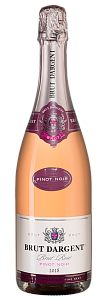 Розовое Брют Игристое вино Brut Dargent Pinot Noir Rose 2018 г. 0.75 л