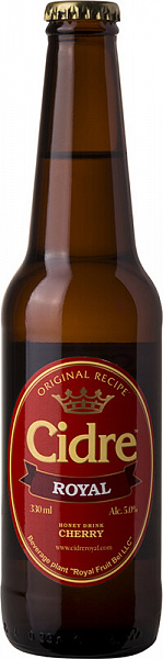 Сидр Cidre Royal with Cherry Glass 0.33 л