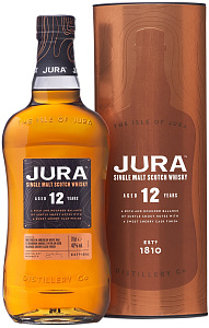 Виски Jura 12 Years Old 0.7 л в подарочной упаковке