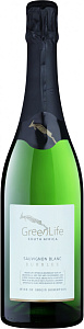 Белое Экстра брют Игристое вино GreenLife Sauvignon Blanc Bubbles Extra Brut Robertson WO 0.75 л