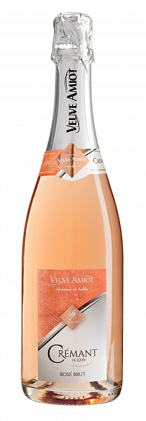 Игристое вино Cremant de Loire Veuve Amiot Brut Rose 0.75 л
