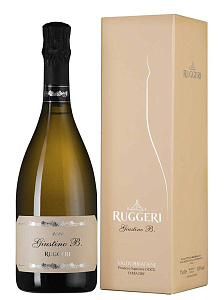 Белое Брют Игристое вино Prosecco Superiore Valdobbiadene Giustino B. 2021 г. 0.75 л Gift Box