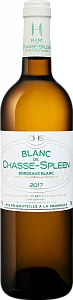 Белое Сухое Вино Blanc de Chasse-Spleen Bordeaux AOC Chateau Chasse-Spleen 2017 г. 0.75 л