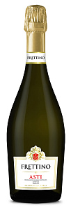 Белое Сладкое Игристое вино Asti Frettino 0.75 л