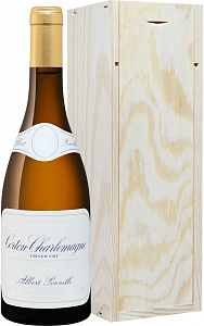 Белое Сухое Вино Albert Ponnelle Corton-Charlemagne Grand Cru 2018 г. 0.75 л Gift Box