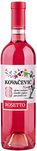 Розовое Сухое Вино Vinarija Kovacevic Rosetto 0.75 л