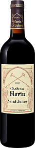 Красное Сухое Вино Chateau Gloria St. Julien AOC 2017 г. 0.75 л