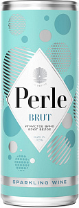 Белое Брют Игристое вино La Petite Perle Brut Can 0.25 л