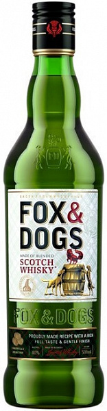 Виски Fox and Dogs Russia 1 л