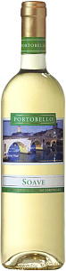 Белое Сухое Вино Portobello Soave 0.75 л