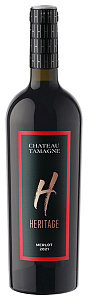 Красное Сухое Вино Chateau Tamagne Heritage Merlo 0.75 л