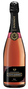 Розовое Брют Шампанское Veuve Doussot Tendresse Rose Brut Champagne AOC 0.75 л