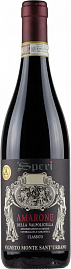 Вино Speri Amarone Classico Vigneto Monte Sant'Urbano 2008 г. 0.75 л