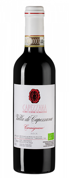 Вино Villa di Capezzana Carmignano 2018 г. 0.375 л